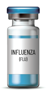 A picture of a Influenza (flu) Bottle.